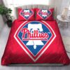 Philadelphia Phillies Mlb 144 Logo Type 1322 Bedding Sets Sporty Bedroom Home Decor