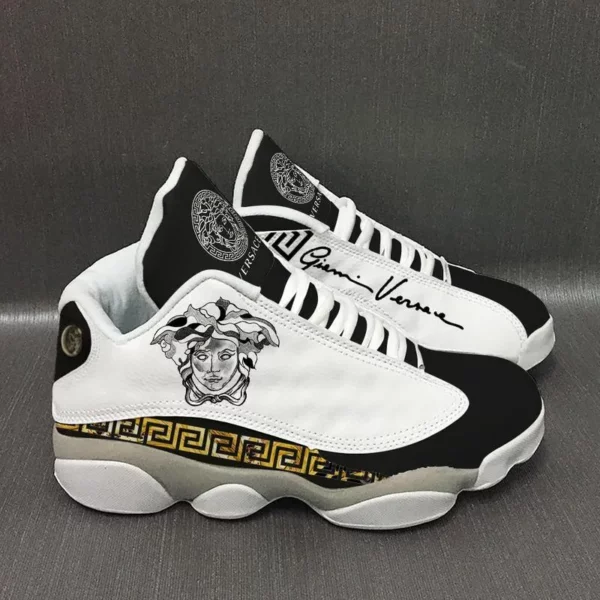 Versace Air Jordan 13 Luxury Sneakers Shoes Trending Fashion