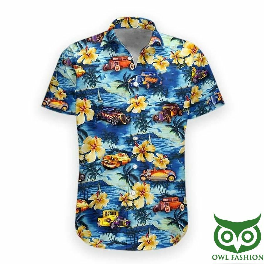 Aop Rod Hawaiian Shirt Outfit Beach Summer