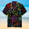 Abstract Peace Signs Hawaiian Shirt