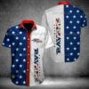 Baltimore Ravens American Flag Hawaiian Shirt