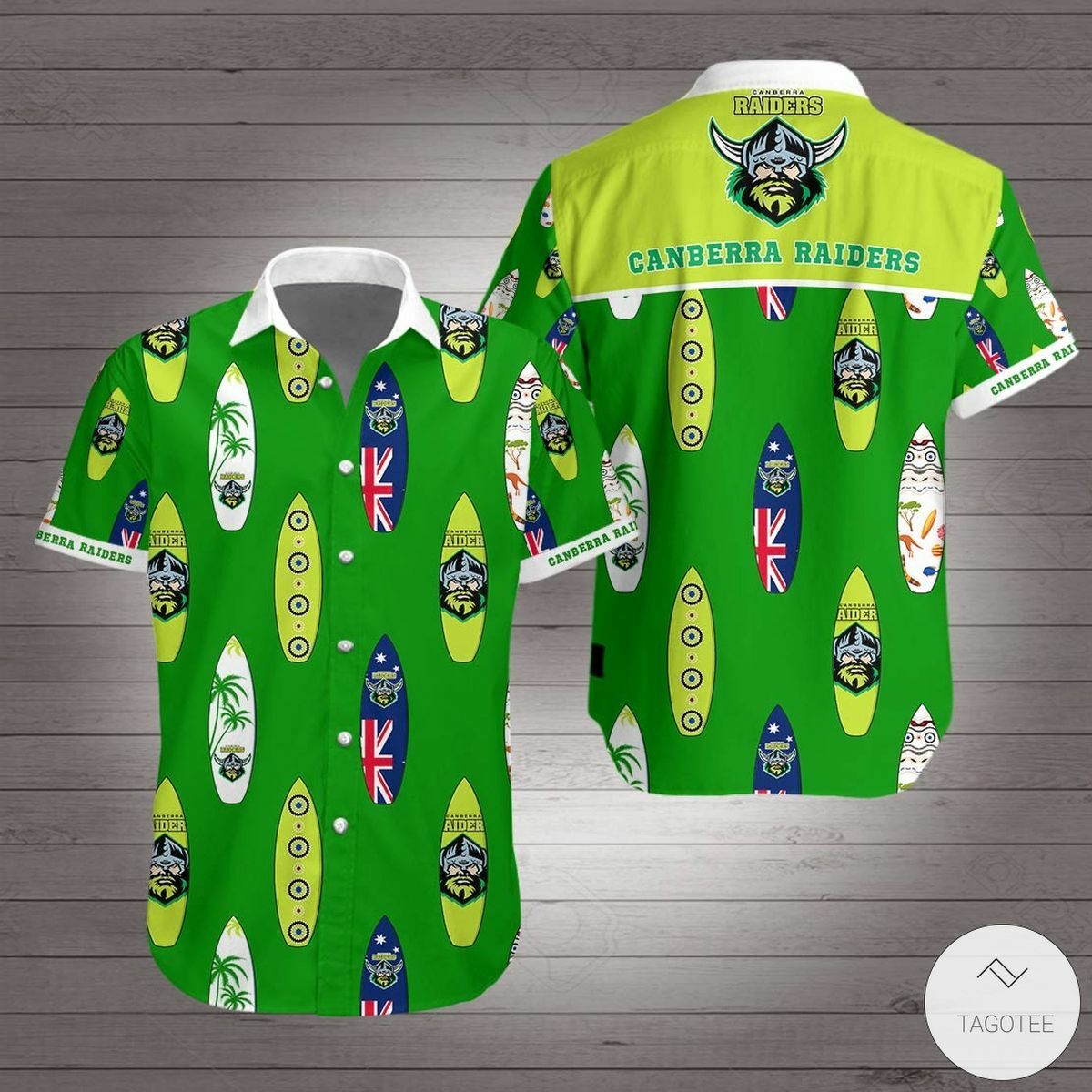 Canberra Raiders Hawaiian Shirt Beach Summer Outfit