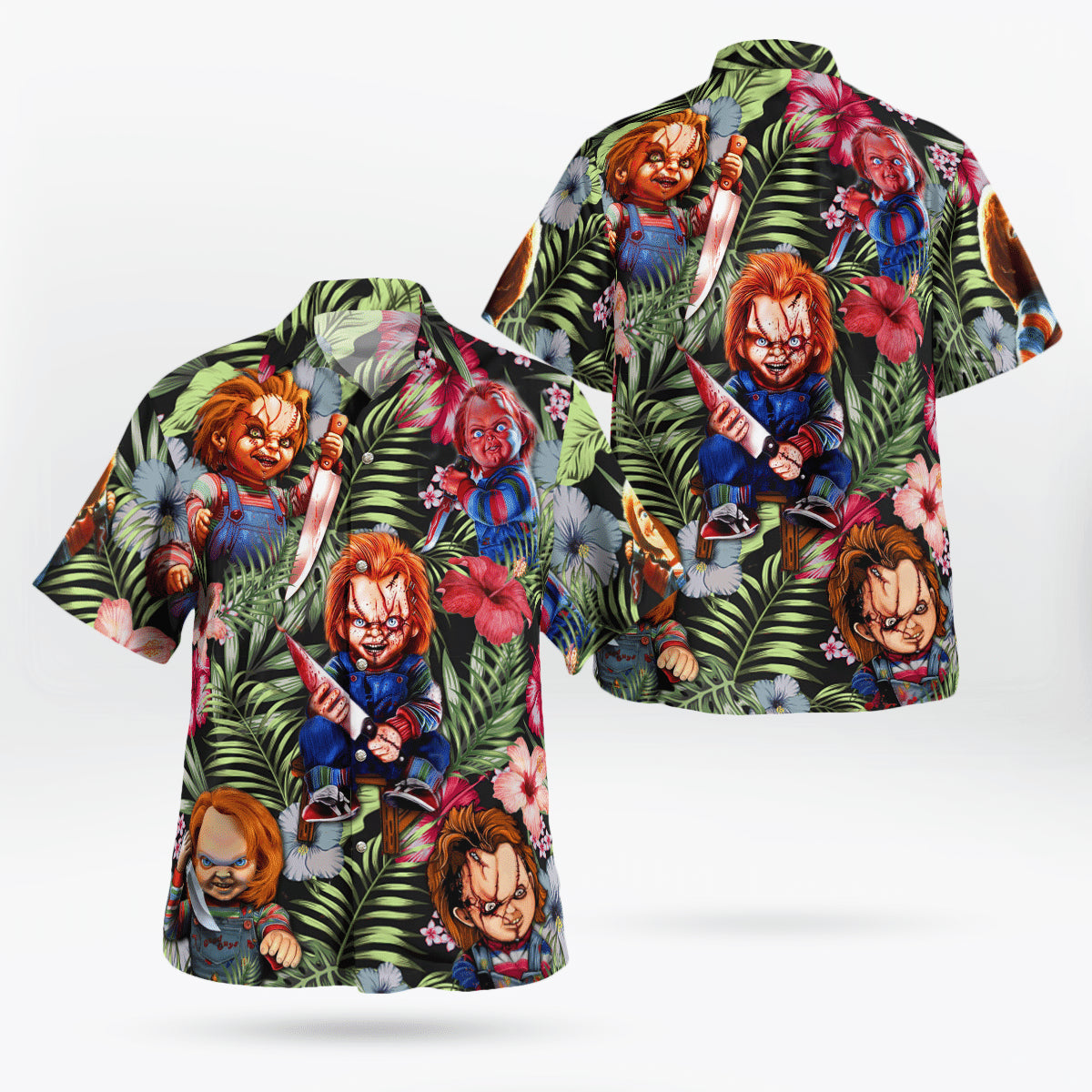 Chucky Just Wanna Have Fun Scream Hawaiian Shirt