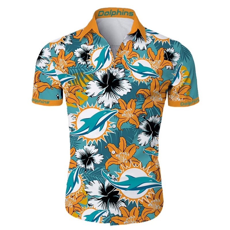 Great Miami Dolphins Hawaiian Shirt