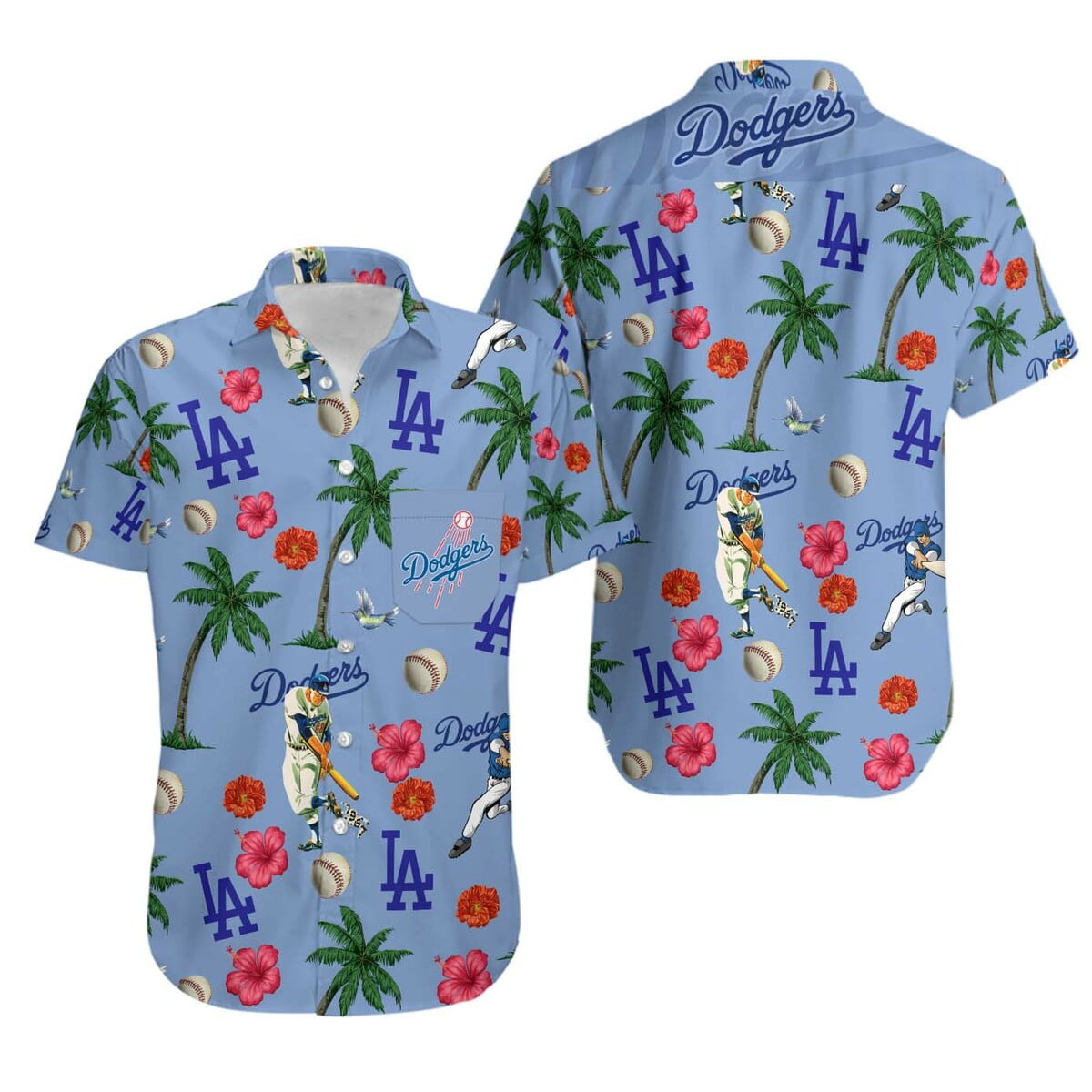 La Dodgers Hawaiian Shirt Outfit Summer Beach