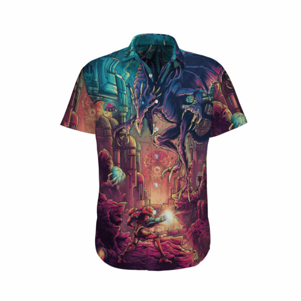 Metroid Prime In Battle Hawaiian Shirt