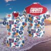 New York Giants Hawaiian Shirt Summer Beach Outfit