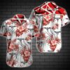 Van Halen Button Up Hawaiian Shirt