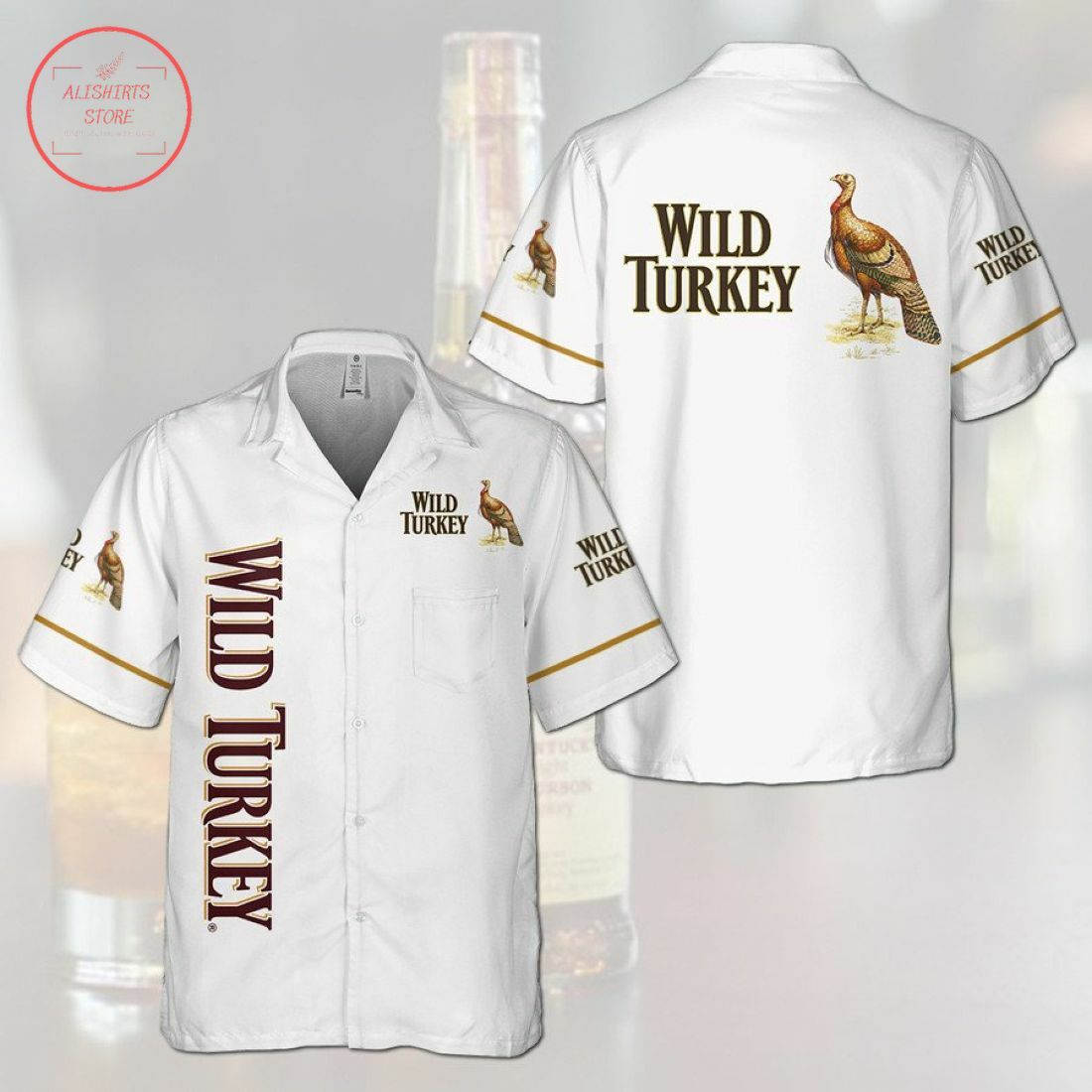 Wild Turkey Hawaiian Shirt Outfit Beach Summer