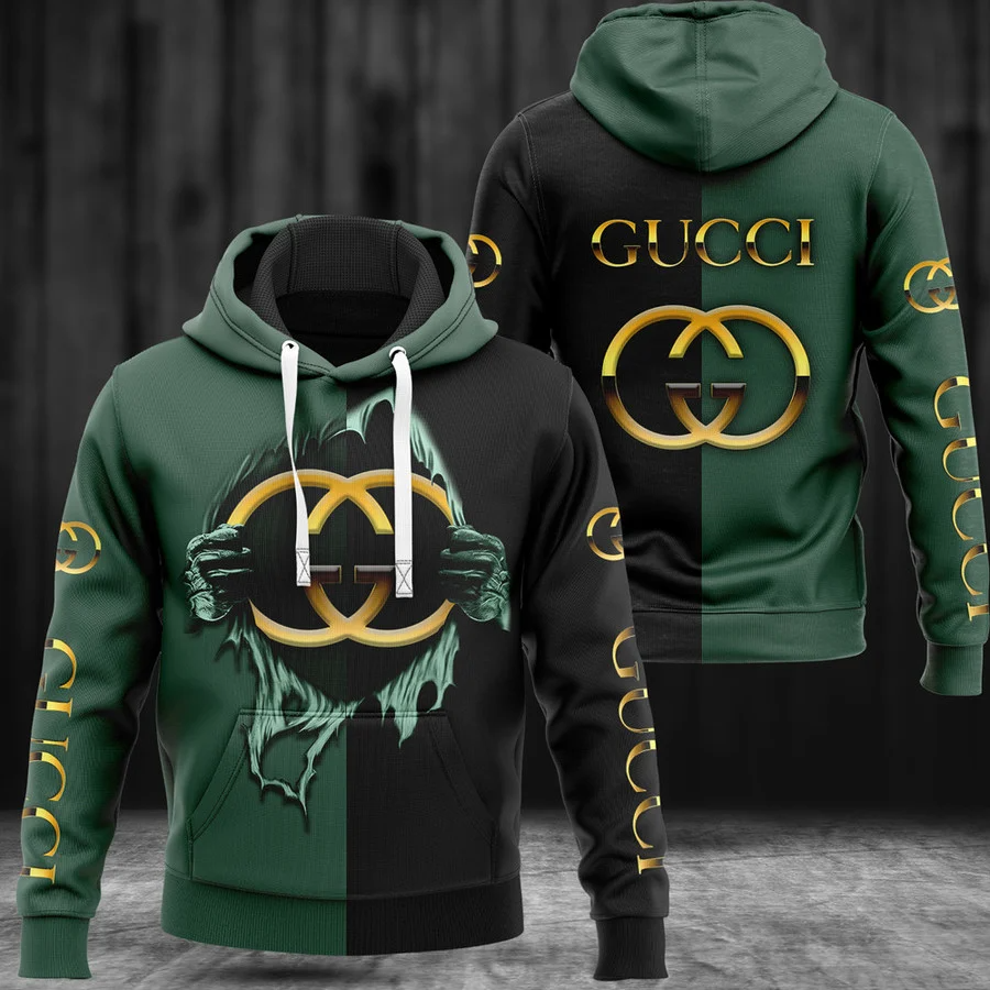 Gucci Black Type 1077 Hoodie Fashion Brand Luxury Outfit