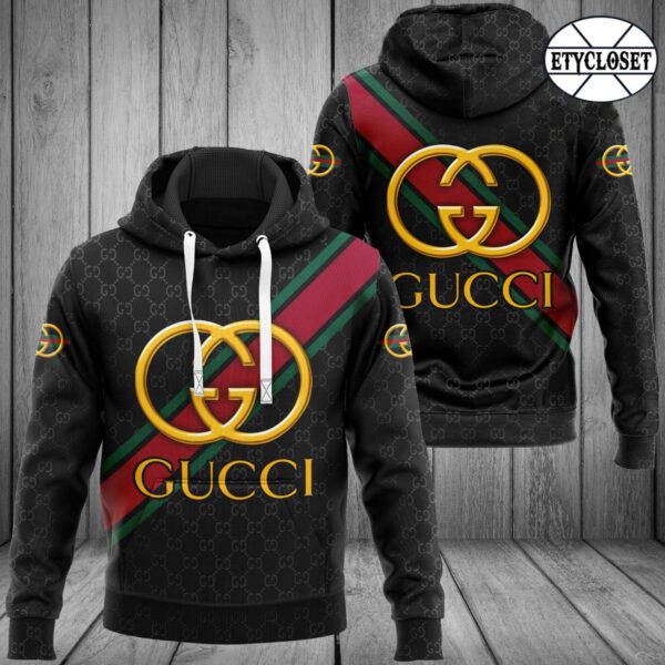 Gucci Black Type 1069 Hoodie Outfit Luxury Fashion Brand