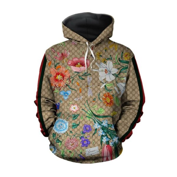 Gucci Floral Type 1042 Luxury Hoodie Outfit Fashion Brand