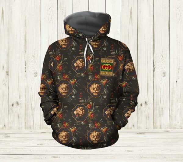 Gucci Lion Type 1030 Hoodie Fashion Brand Luxury Outfit