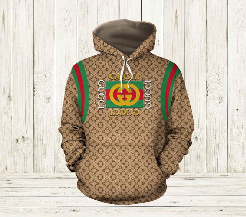 Gucci Stripe Type 985 Hoodie Outfit Fashion Brand Luxury