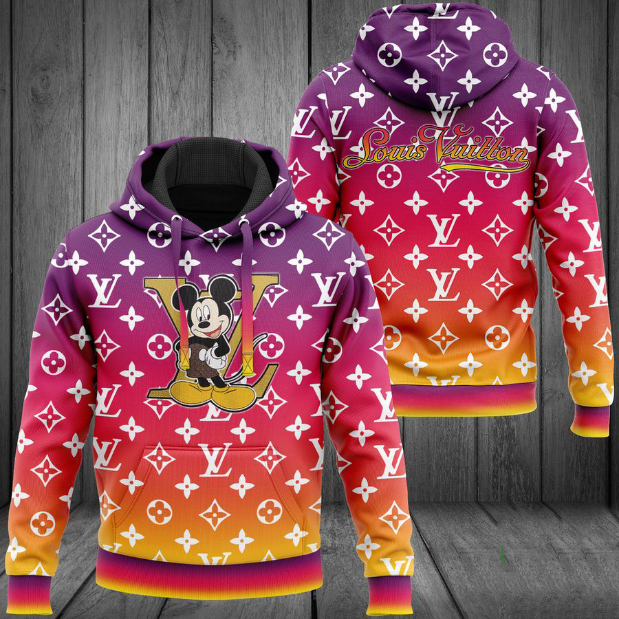 Louis Vuitton Mickey Mouse Lv Disney S Type 871 Hoodie Outfit Luxury Fashion Brand