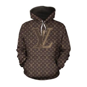 Louis Vuitton Monogram Brown Lv Type 868 Luxury Hoodie Fashion Brand Outfit