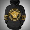 Gianni Versace Gold Black Type 798 Hoodie Outfit Luxury Fashion Brand