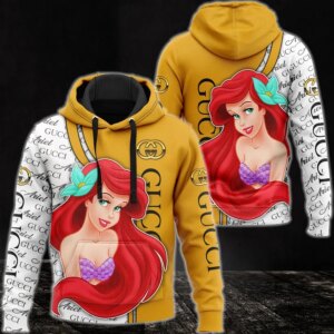 Gucci Ariel Mermaid Disney S Type 785 Hoodie Fashion Brand Outfit Luxury