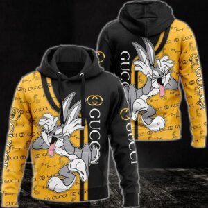 Gucci Bugs Bunny Cartoon Type 756 Hoodie Fashion Brand Outfit Luxury