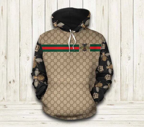 Gucci Bee X And Wo Type 733 Luxury Hoodie Fashion Brand Outfit