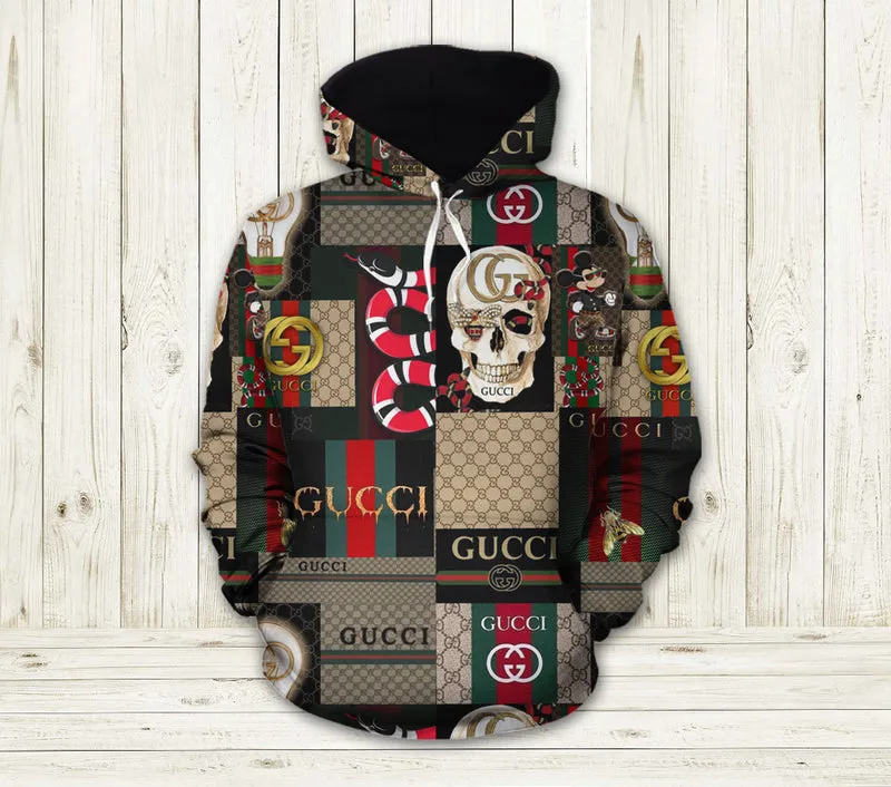 Gucci And Wo Type 731 Hoodie Fashion Brand Outfit Luxury