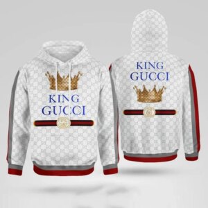 Gucci King And Wo Type 715 Luxury Hoodie Fashion Brand Outfit