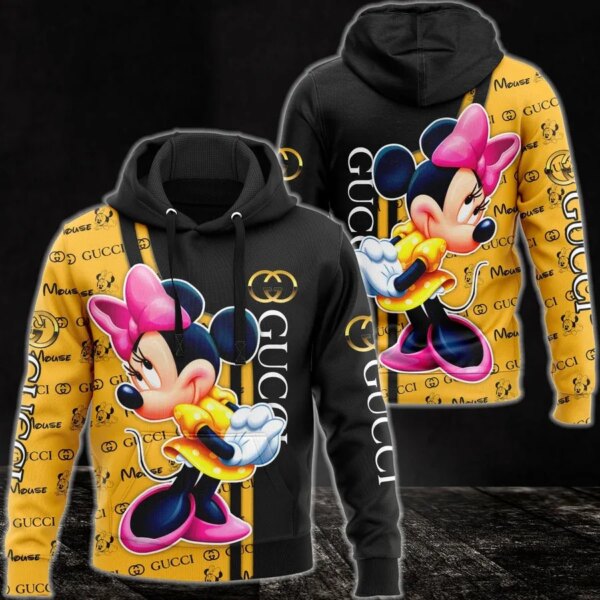 Gucci Minnie Mouse Disney S Type 700 Hoodie Outfit Fashion Brand Luxury