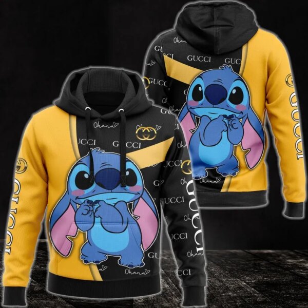 Gucci Stitch Disney S Type 668 Luxury Hoodie Fashion Brand Outfit