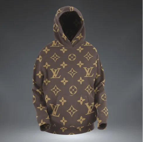 Louis Vuitton Lv Brown Type 620 Hoodie Fashion Brand Outfit Luxury