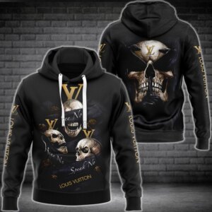 Louis Vuitton Skull Lv Type 608 Hoodie Fashion Brand Luxury Outfit