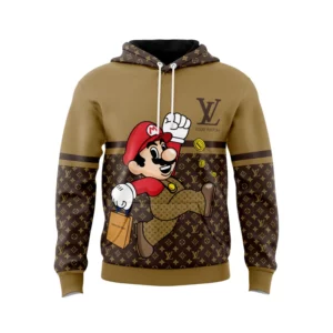 Louis Vuitton Mario Type 572 Hoodie Outfit Fashion Brand Luxury