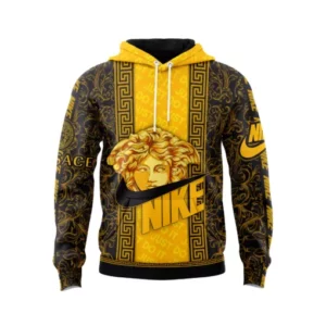 Versace Nike Medusa Just Do It Type 487 Hoodie Outfit Luxury Fashion Brand