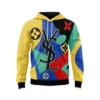 Louis Vuitton Yves Saint Laurent Multicolor Type 482 Hoodie Fashion Brand Luxury Outfit