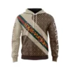 Louis Vuitton Gucci Snake Beige Brown Type 481 Hoodie Fashion Brand Luxury Outfit