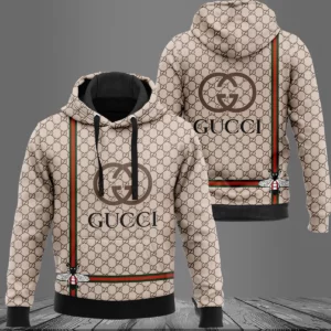 Gucci Bee Beige Type 428 Hoodie Outfit Fashion Brand Luxury