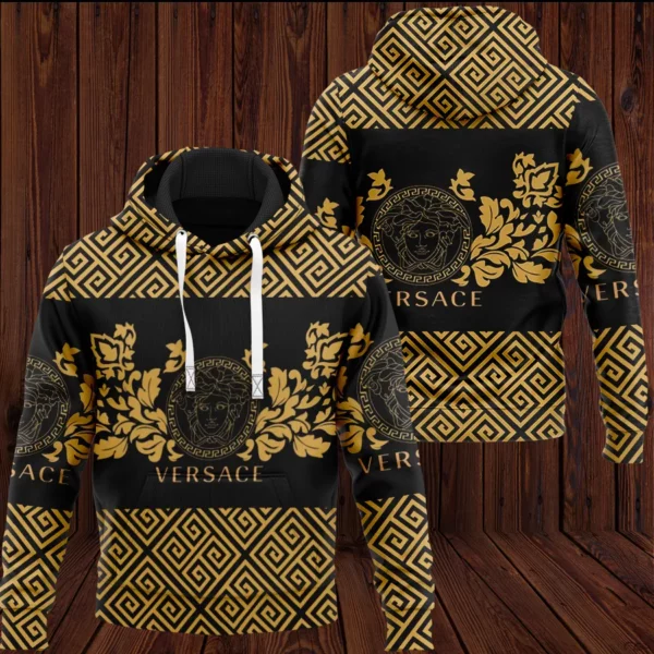 Versace Medusa Pattern Type 416 Hoodie Fashion Brand Outfit Luxury