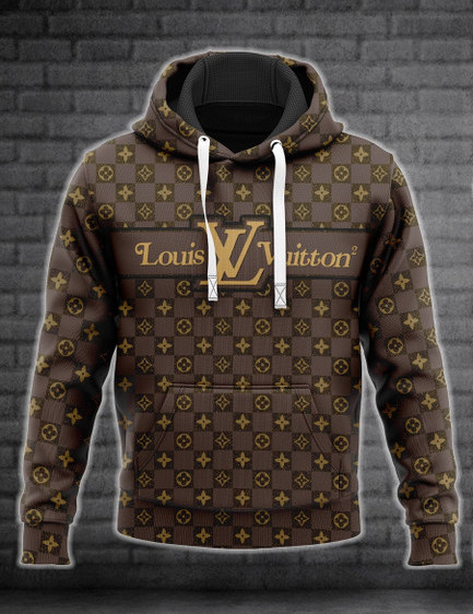 Louis Vuitton Limed Oak Type 387 Hoodie Fashion Brand Outfit Luxury