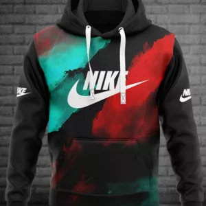 Nike Watercolor Type 380 Luxury Hoodie Outfit Fashion Brand