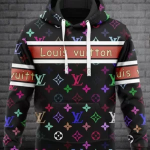 Louis Vuitton Multicolor Type 370 Luxury Hoodie Outfit Fashion Brand