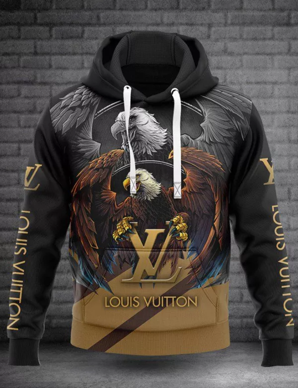 Louis Vuitton Eagle Type 364 Hoodie Fashion Brand Luxury Outfit