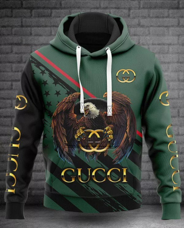 Gucci Eagle Type 341 Hoodie Outfit Luxury Fashion Brand