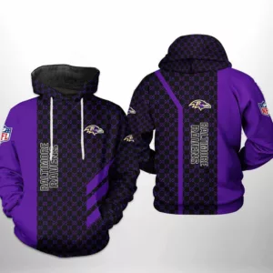 Gucci Baltimore Ravens Nfl Type 331 Hoodie Outfit Luxury Fashion Brand