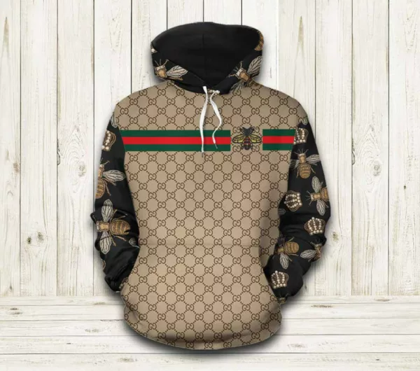 Gucci Bee Type 285 Hoodie Outfit Fashion Brand Luxury