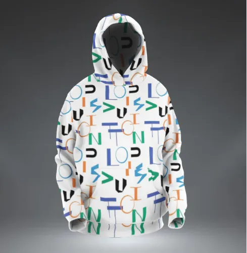 Louis Vuitton Type 260 Hoodie Fashion Brand Luxury Outfit