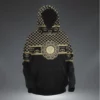 Gucci Black Type 225 Hoodie Fashion Brand Outfit Luxury