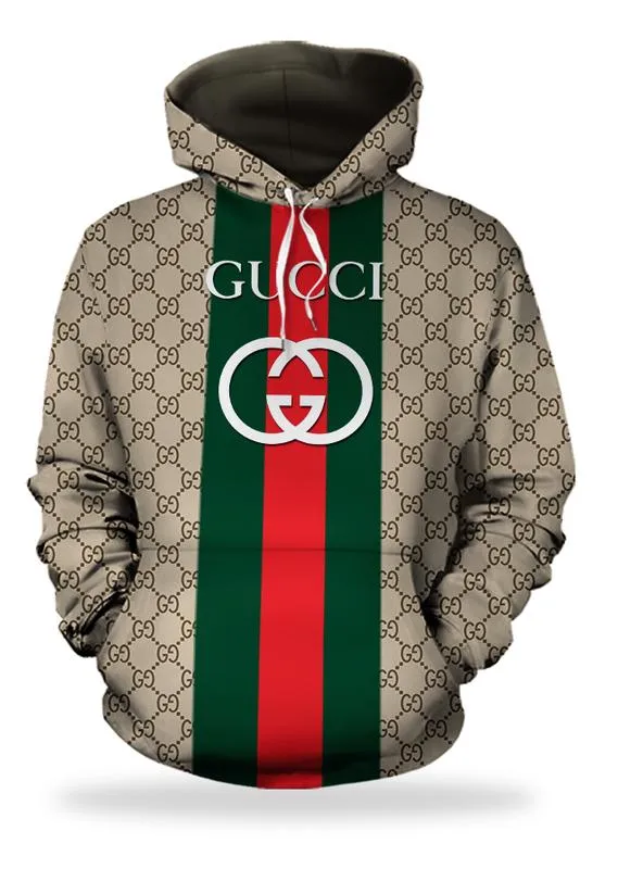 Gucci Stripe Type 206 Luxury Hoodie Outfit Fashion Brand