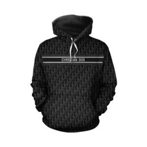 Dior Black Type 158 Luxury Hoodie Outfit Fashion Brand