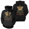 Gucci Queen Type 132 Hoodie Outfit Fashion Brand Luxury