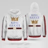 Gucci King Type 126 Luxury Hoodie Fashion Brand Outfit