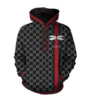 Gucci Dragonfly Black Type 122 Hoodie Outfit Fashion Brand Luxury